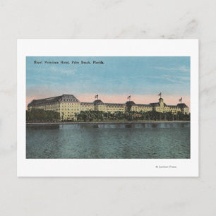 Palm Beach, FL - Ext.View of Royal Poinciana Postcard