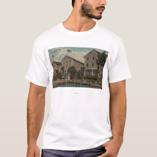 Palm Beach, FL - Exterior View of Palm Beach T-Shirt