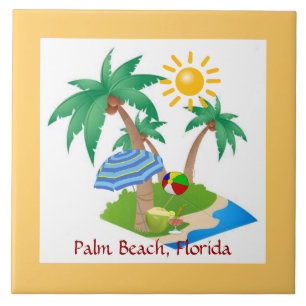Palm Beach, Florida Ceramic Tile