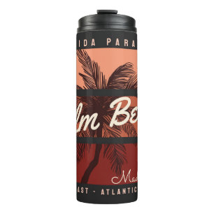 Palm Beach Florida Paradise Thermal Tumbler
