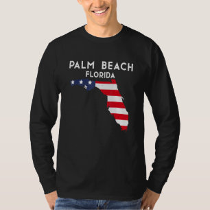 Palm Beach Florida USA State America Travel Florid T-Shirt