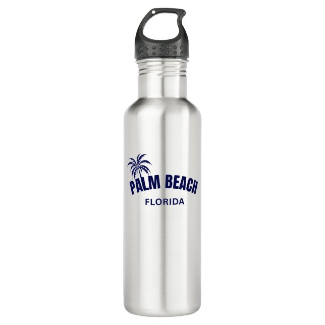 Palm Beach Florida Water Bottle (Front)