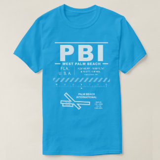Palm Beach International Airport PBI T-Shirt