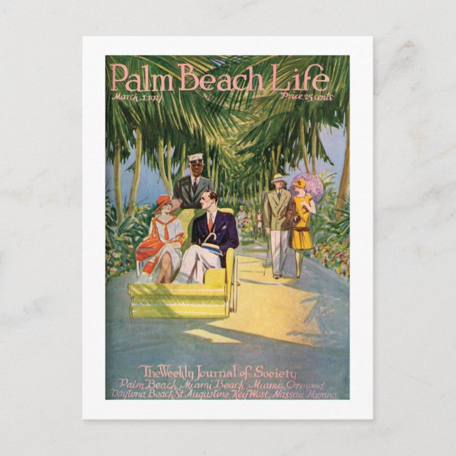 Palm Beach Life #10 postcard (Front)