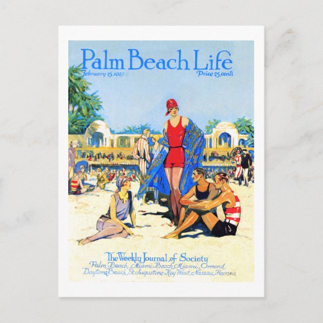 Palm Beach Life #13 postcard (Front)