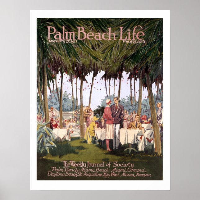 Palm Beach Life #7 print (Front)