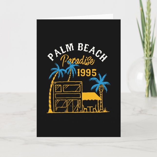 Palm Beach Paradise Card (Front)