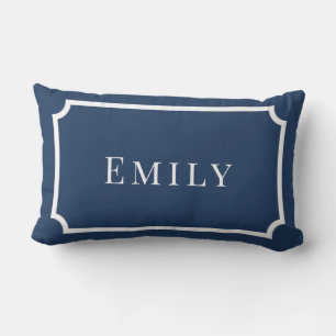 Palm Beach Preppy Personalised Name Throw Pillow
