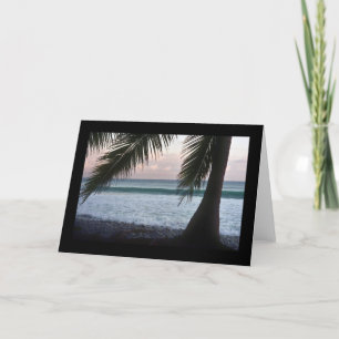 Palm Beach Scene Card