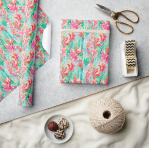 Palm Beach Tropical Ocean Wrapping Paper