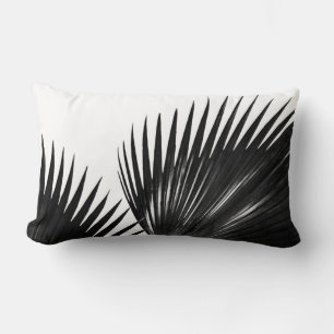Palm Botanical Tropical Print Lumbar Cushion