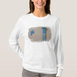 Palm column kohl flask and fragment of inlay T-Shirt