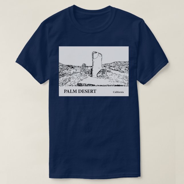 Palm Desert California TShirt 2 (Design Front)