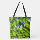 Palm Fronds, Kauai, Aloha Hawaiian Beach Bag