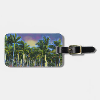 Palm Grove II Luggage Tag