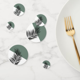 Palm leaf confetti