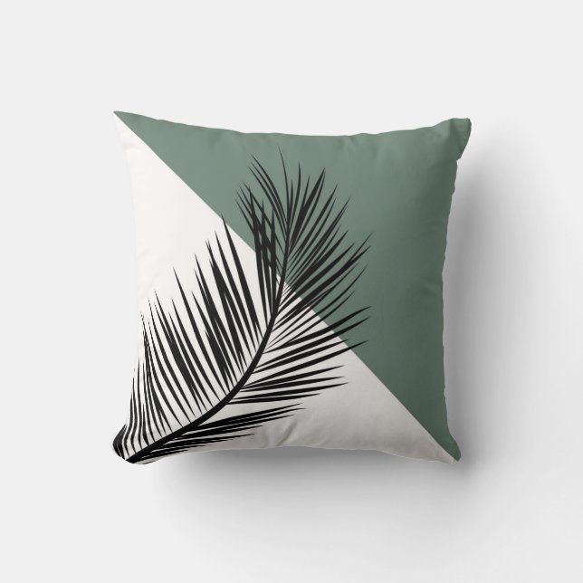 Palm leaf cushion (Front)