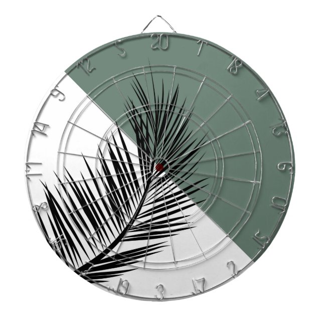 Palm leaf dartboard (Front)