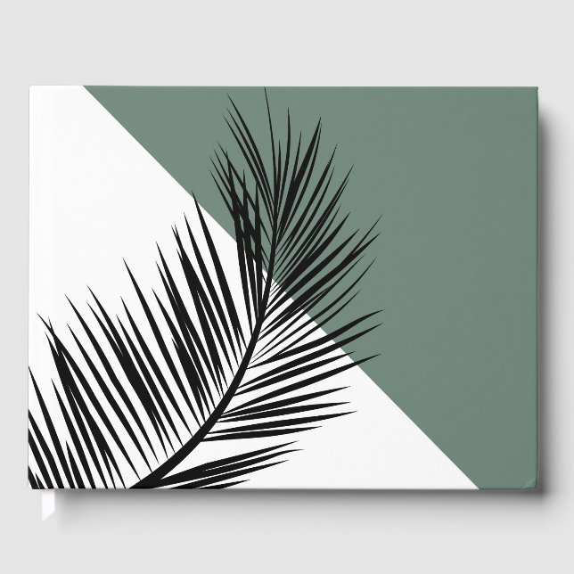 Palm leaf guest book (Front)