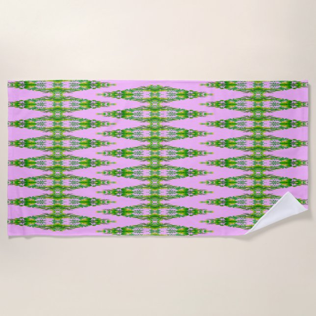 Palm Leaf image for Beach Towel (Front)