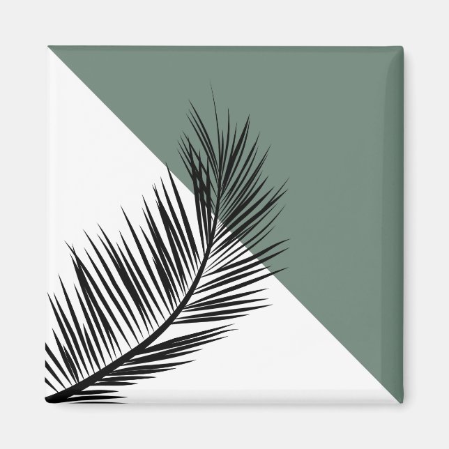 Palm leaf magnet (Front)