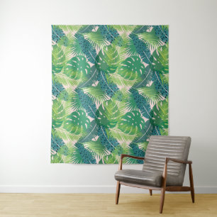 Palm Leaf Pattern tapestries