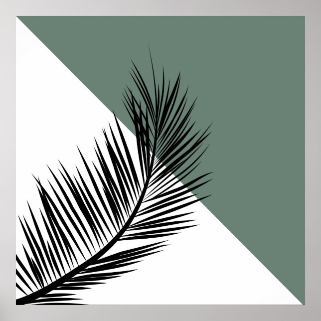 Palm leaf poster (Front)