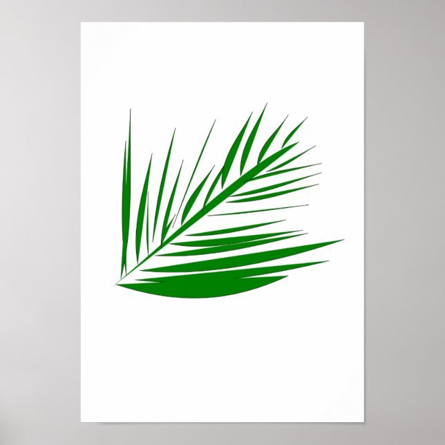 Palm Leaf Poster (Front)