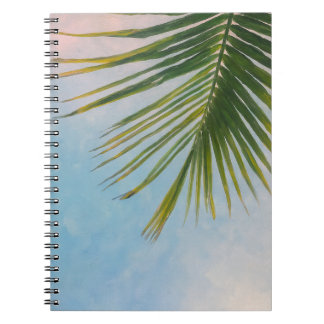 Palm Leaf Spiral Notebook