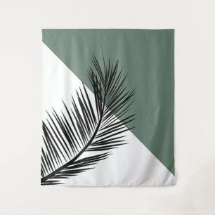 Palm leaf tapestry