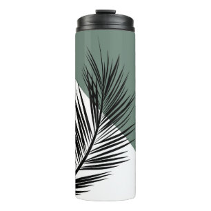 Palm leaf thermal tumbler