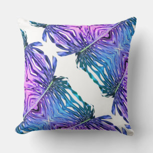 Palm Leaf, tropical foliage, jungle rainforest  Cushion