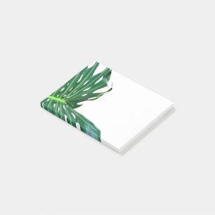 Palm Leaf, tropical foliage, jungle rainforest Post-it Notes