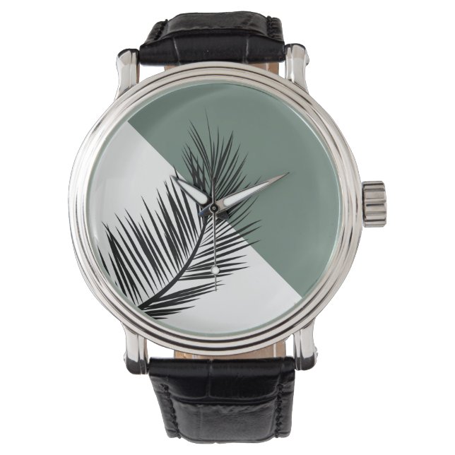 Palm leaf watch (Front)