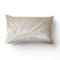 Palm leaf - white on taupe tan