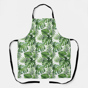 Palm leafs apron