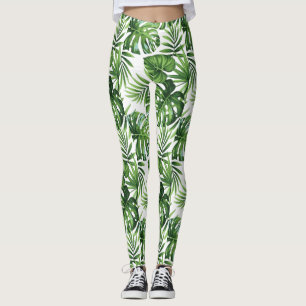 Palm leafs leggings