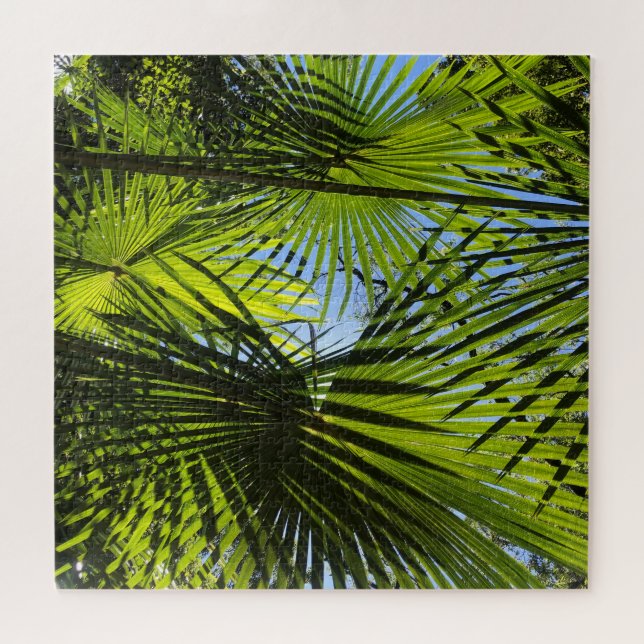 palm leave jigsaw puzzle (Horizontal)