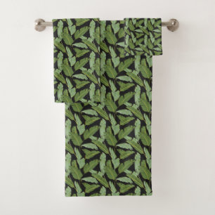 Palm Leaves Bath Towel Set