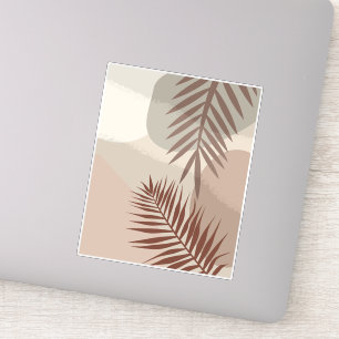 Palm Leaves, Boho Abstract Geometric Art