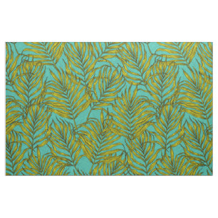 Palm leaves fabric