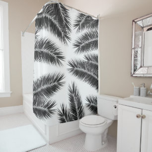 Palm Leaves Finesse Pattern 2 Shower Curtain