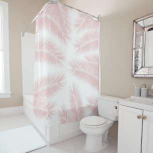 Palm Leaves Finesse Pattern 3 Shower Curtain
