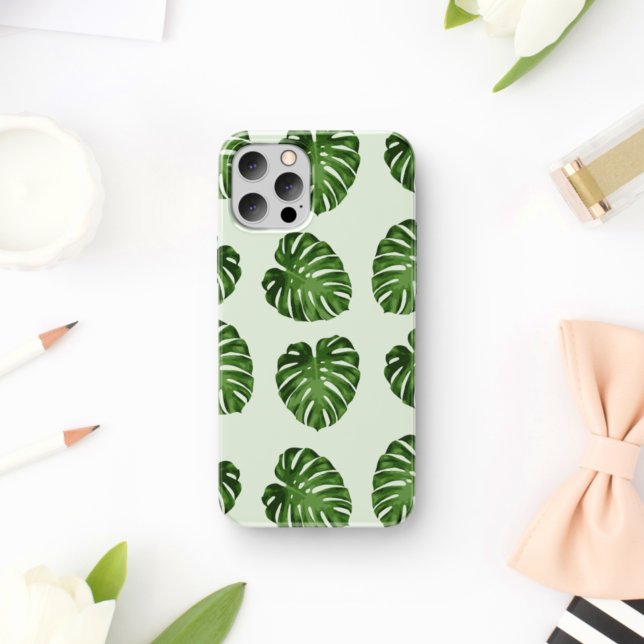 Palm Leaves, Green Leaves, Tropical Pattern (Creator Uploaded)