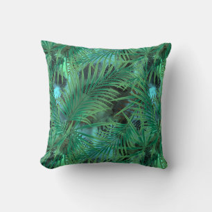 Palm leaves large cushion
