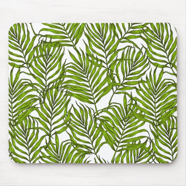 Palm leaves mouse pad (Front)