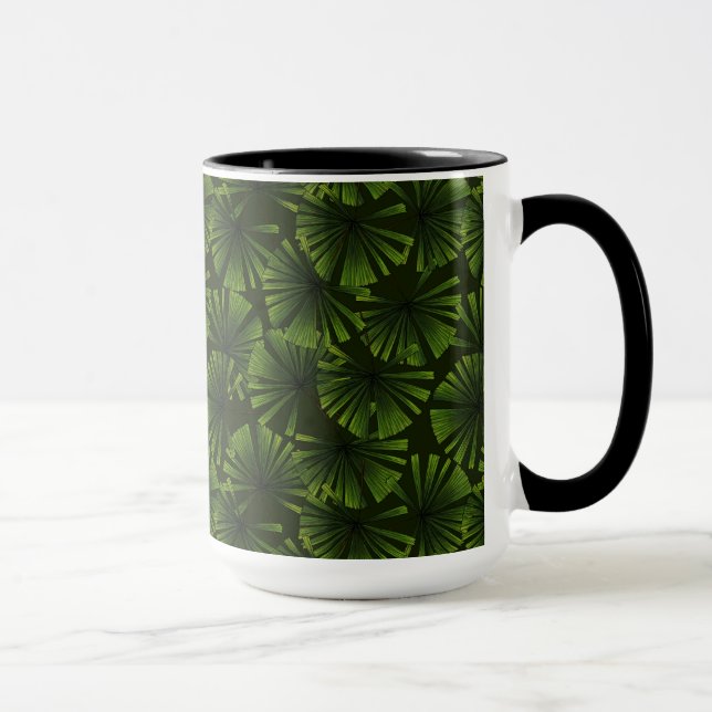 Palm leaves mug (Right)