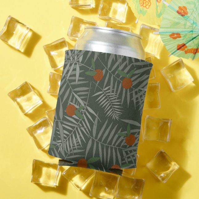 Palm Leaves & Oranges Can Cooler (In Situ Summer)