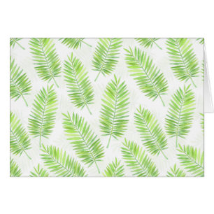 Palm leaves pattern