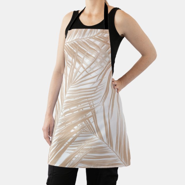 Palm Leaves Pattern Dream 6 #tropical#art Apron (Insitu)